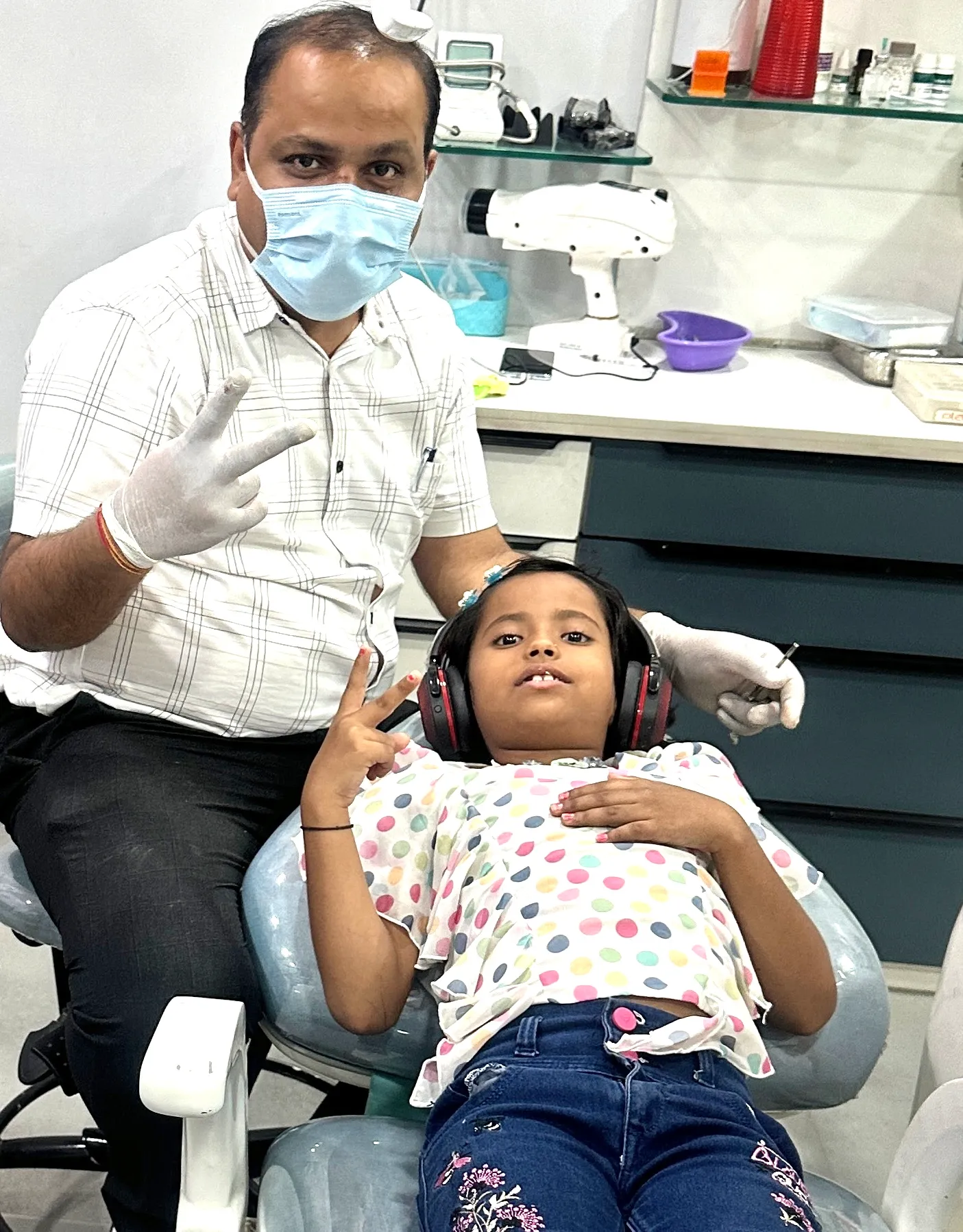 Happy Little Patient